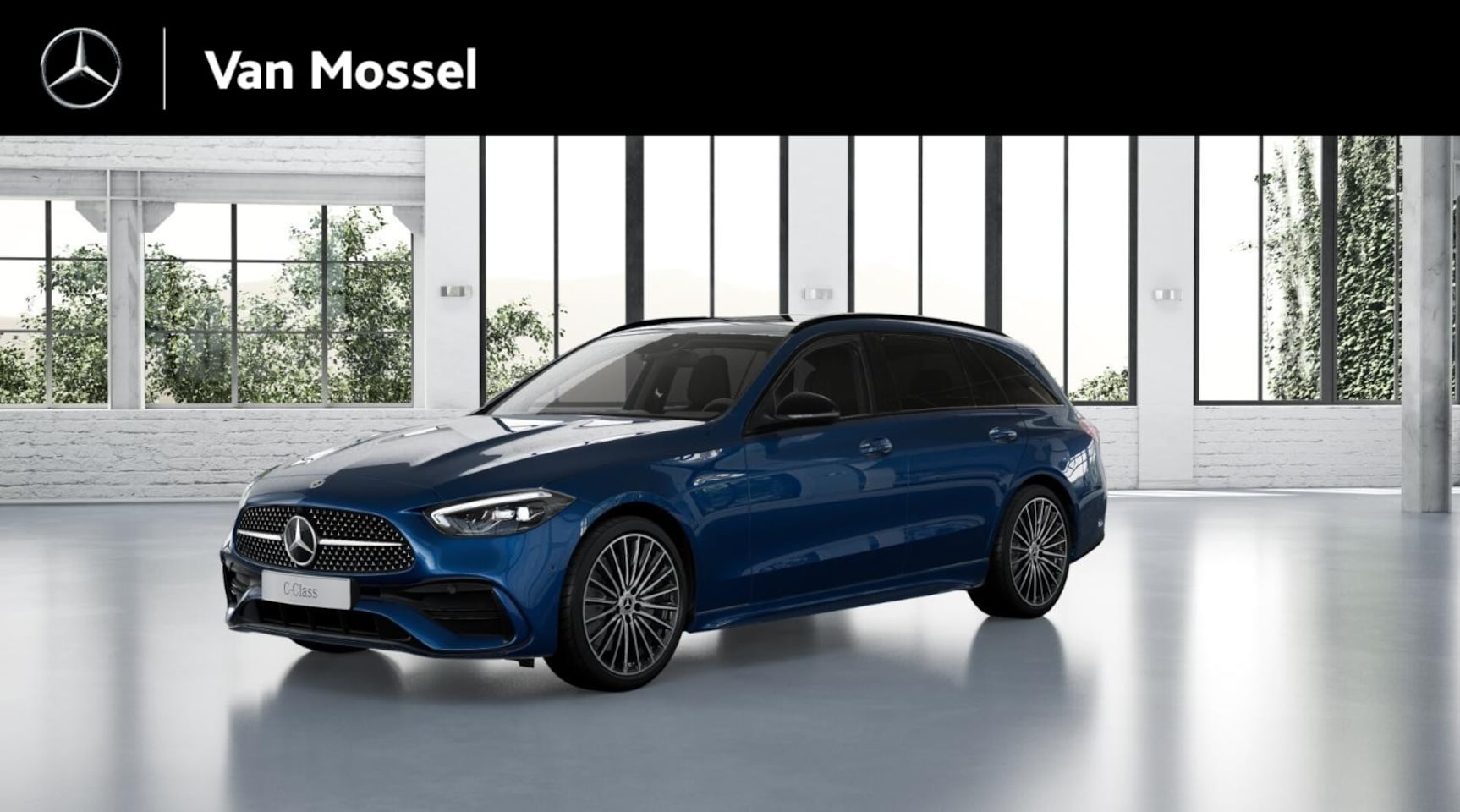Mercedes-Benz C-klasse Estate - 300e 140Years Edition / Smartphone-integratie / 19" multispaaks / Panaroma-dak / Achteruit - AutoWereld.nl