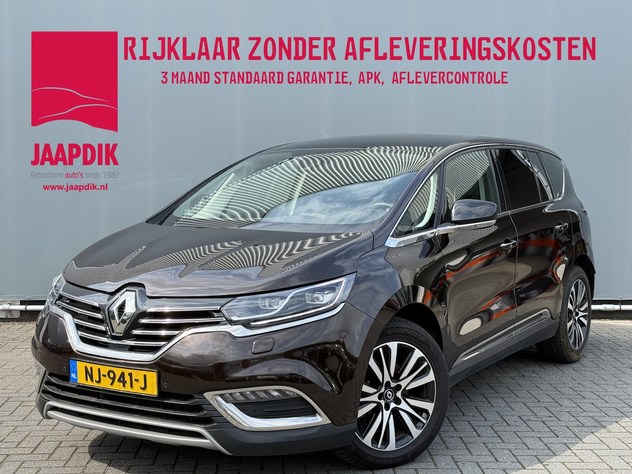 Renault Espace - BWJ 2016 1.6 131 PK dCi Dynamique TREKHAAK | FULL LED | NAVI | CLIMA | CRUISE | DAB+ | LMV - AutoWereld.nl