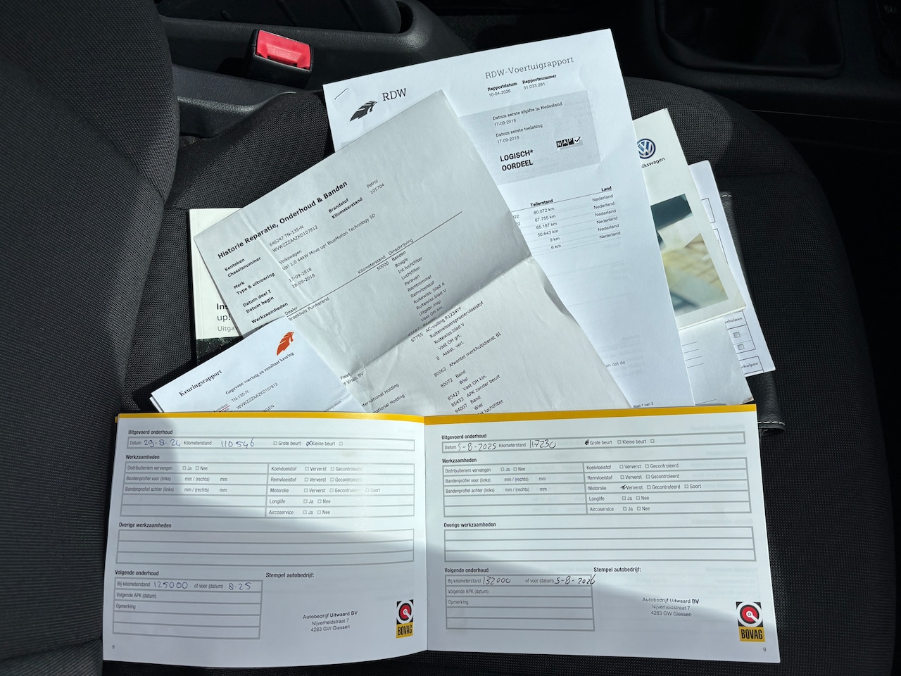 Volkswagen Up! - 1.0 BMT move up! | Org-NL auto. Airco. Onderhouden.
