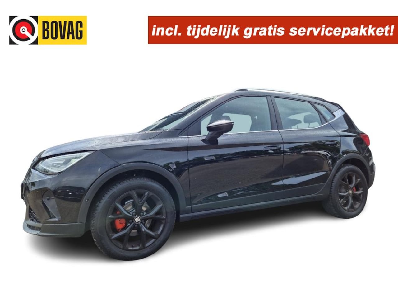 SEAT Arona - 1.0TSI FR BUSINESS Connect Virtual ADCR Navi Apple LM Cam18Black - AutoWereld.nl