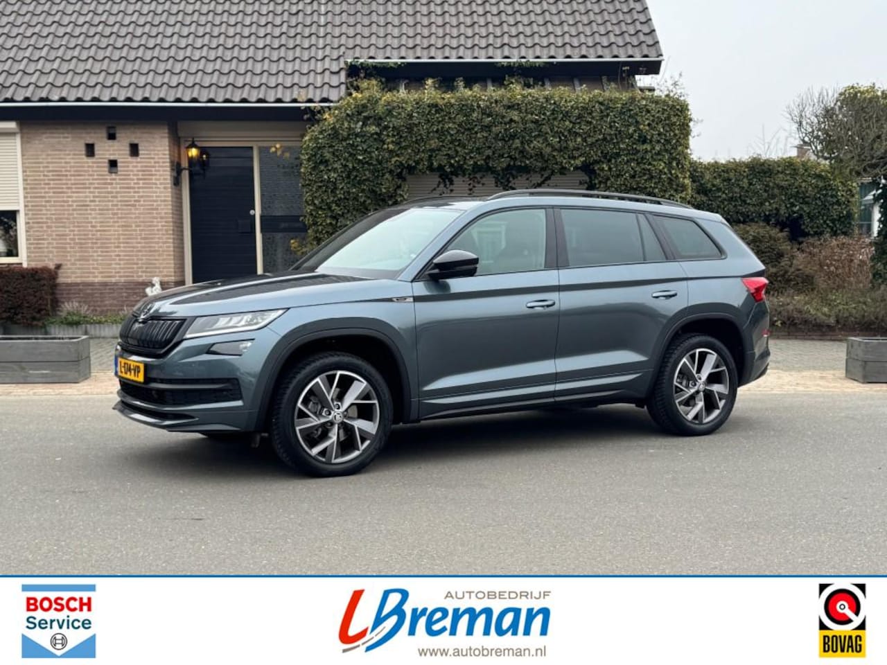 Skoda Kodiaq - 1.5 TSI ACT 7Pers. SPORTLINE DSG Panorama dak trekhaak - AutoWereld.nl