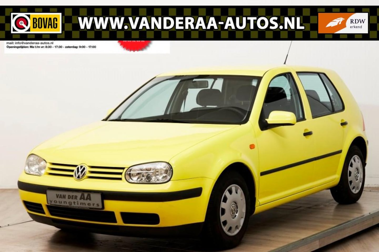 Volkswagen Golf - 1.6 iSR HB 5-Drs Youngtimer!! - AutoWereld.nl