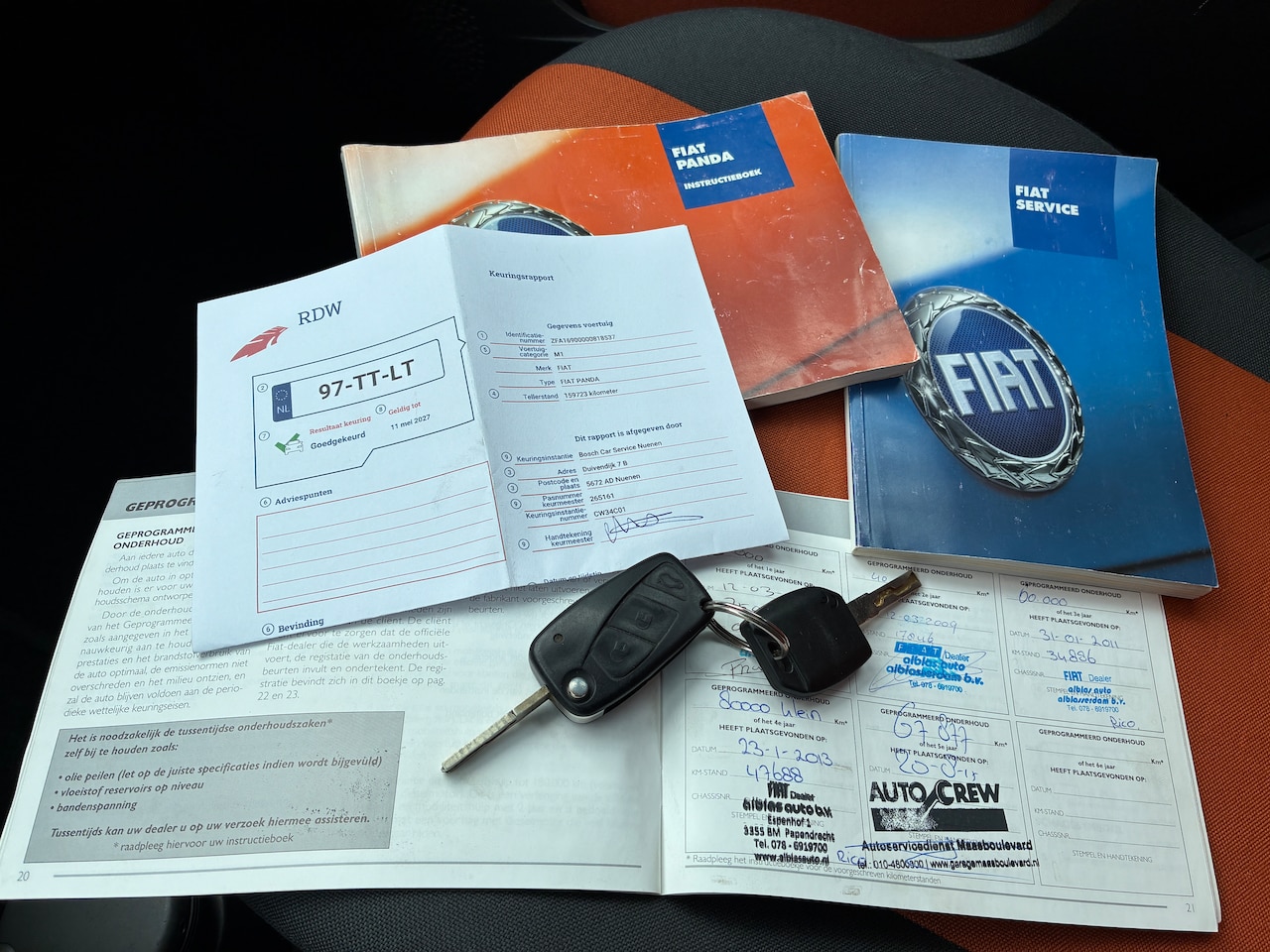 Fiat Panda - 1.2 Dynamic Automaat Nieuwe Banden/Distributie!!