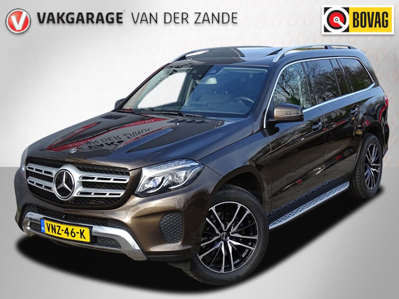 Mercedes-Benz GLS - 350 D 4MATIC AUT, Schuif/Kanteldak, Gr. Kent., Marge,luchtvering, 3500KG Trekhaak! - AutoWereld.nl
