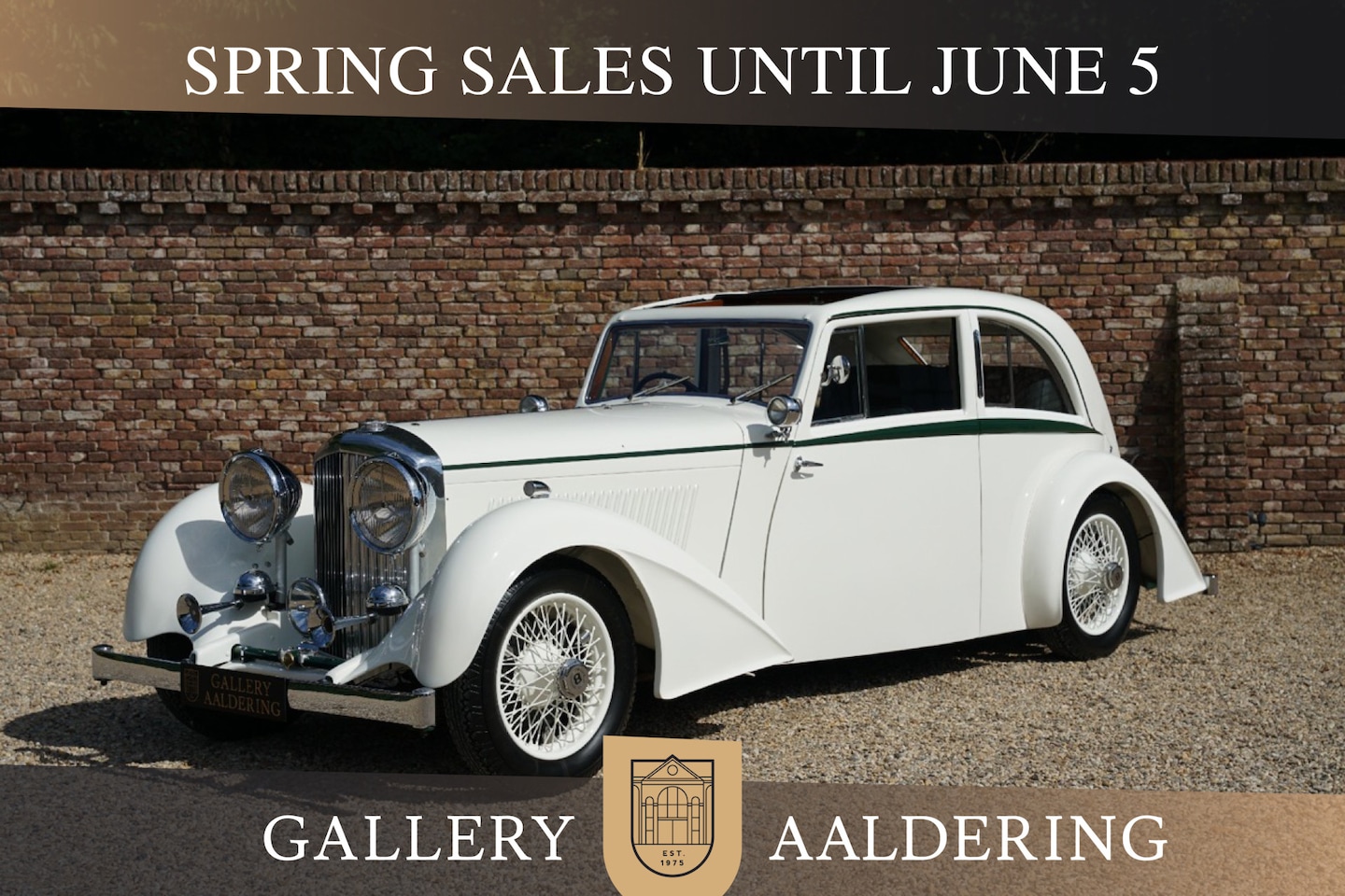 Bentley 3 1/2 Litre - "Streamline" by Park Ward & Co PRICE REDUCTION Unique one-off "Streamline" Saloon Bentley, - AutoWereld.nl