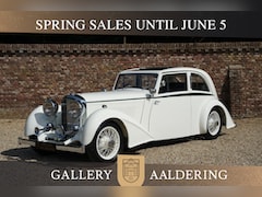 Bentley 3 1/2 Litre - "Streamline" by Park Ward & Co PRICE REDUCTION Unique one-off "Streamline" Saloon Bentley,