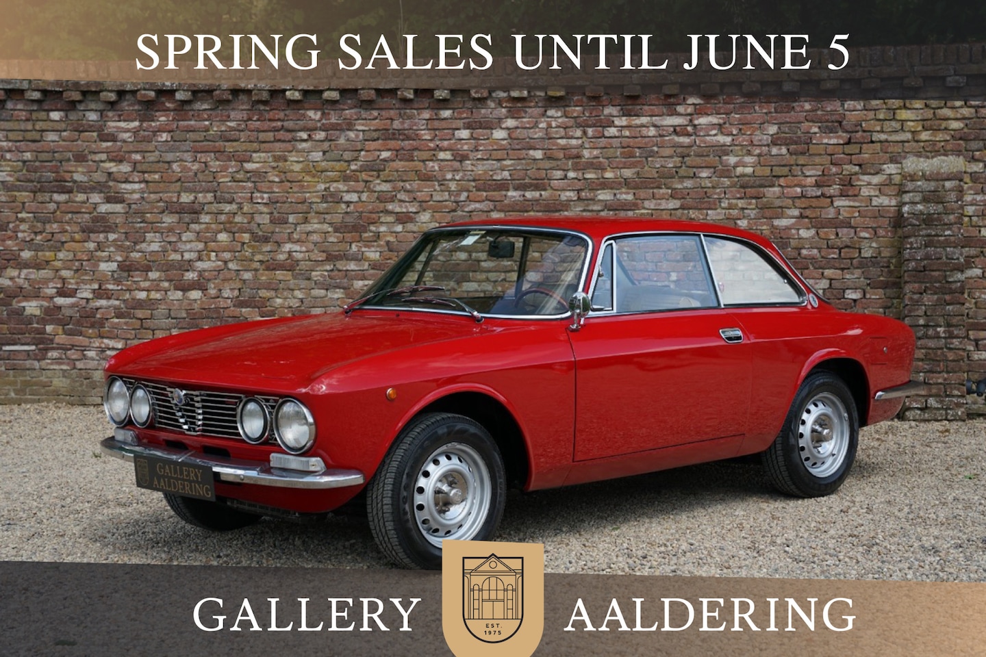 Alfa Romeo GT - 1300 Junior PRICE REDUCTION "Unificato" Recipient of an older restoration in the 90's, Res - AutoWereld.nl