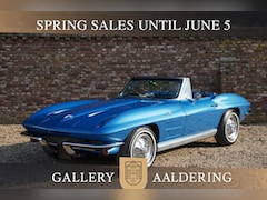Corvette C2 - Sting Ray Convertible PRICE REDUCTION Restored condition, In the shade of Daytona Blue wit