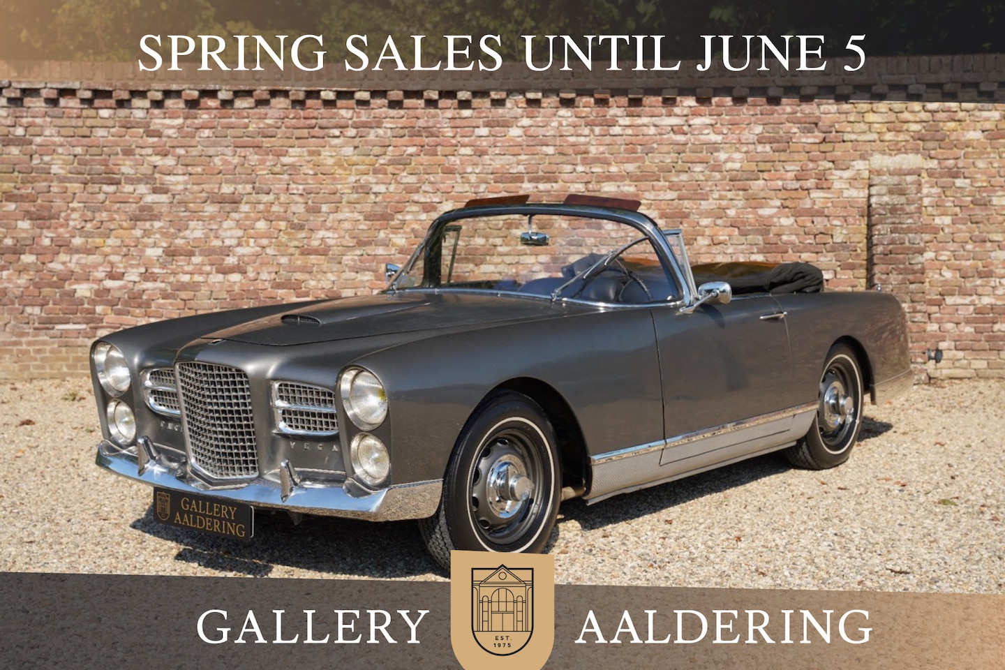 Facel Vega FV3 - Cabriolet PRICE REDUCTION "From the movie Sagan" In a very original and unrestored conditi - AutoWereld.nl