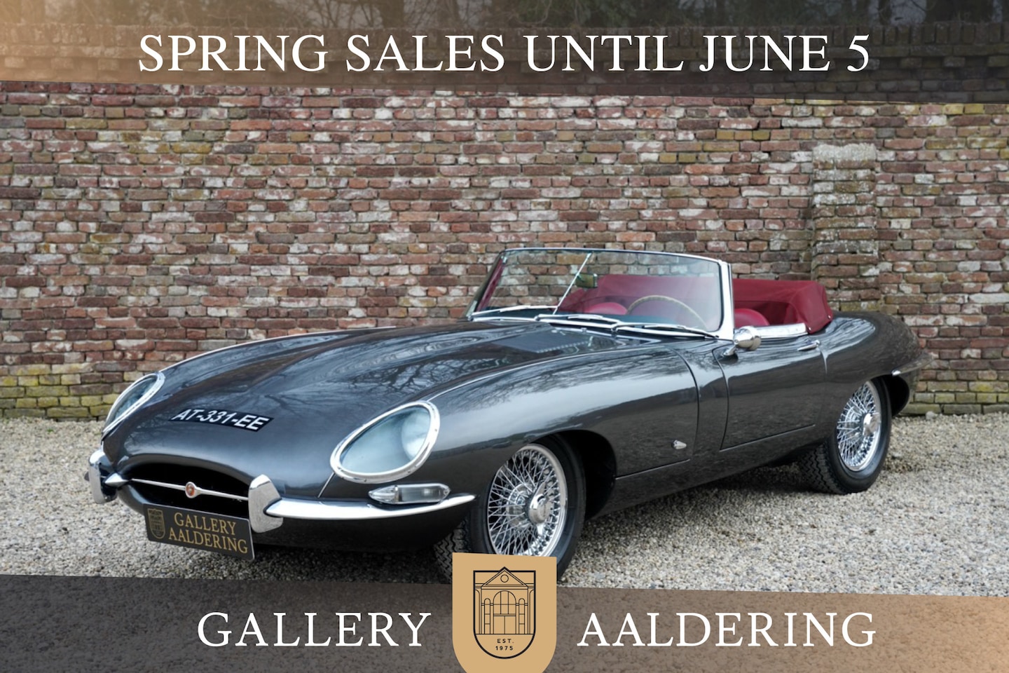 Jaguar E-type - "Outside Bonnet Lock" OTS Series I PRICE REDUCTION Highly sought-after "flat floor" exampl - AutoWereld.nl