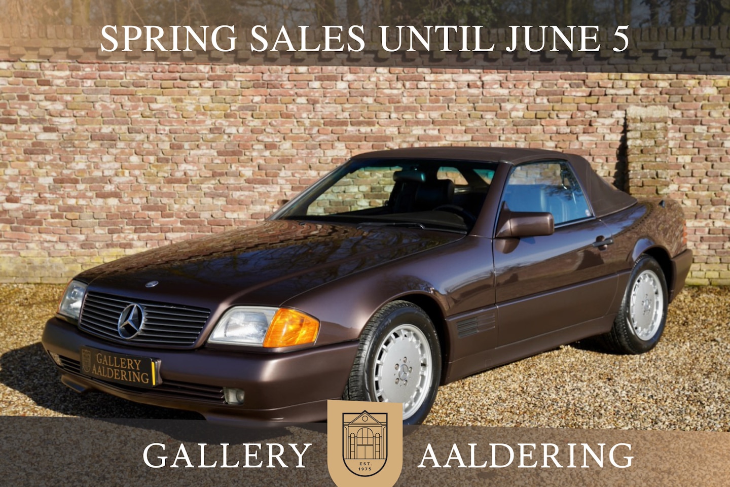 Mercedes-Benz SL-klasse Cabrio - 300 PRICE REDUCTION "Brown over brown" Elegant "Nutria Brown over Brazil" all-leather — Ti - AutoWereld.nl