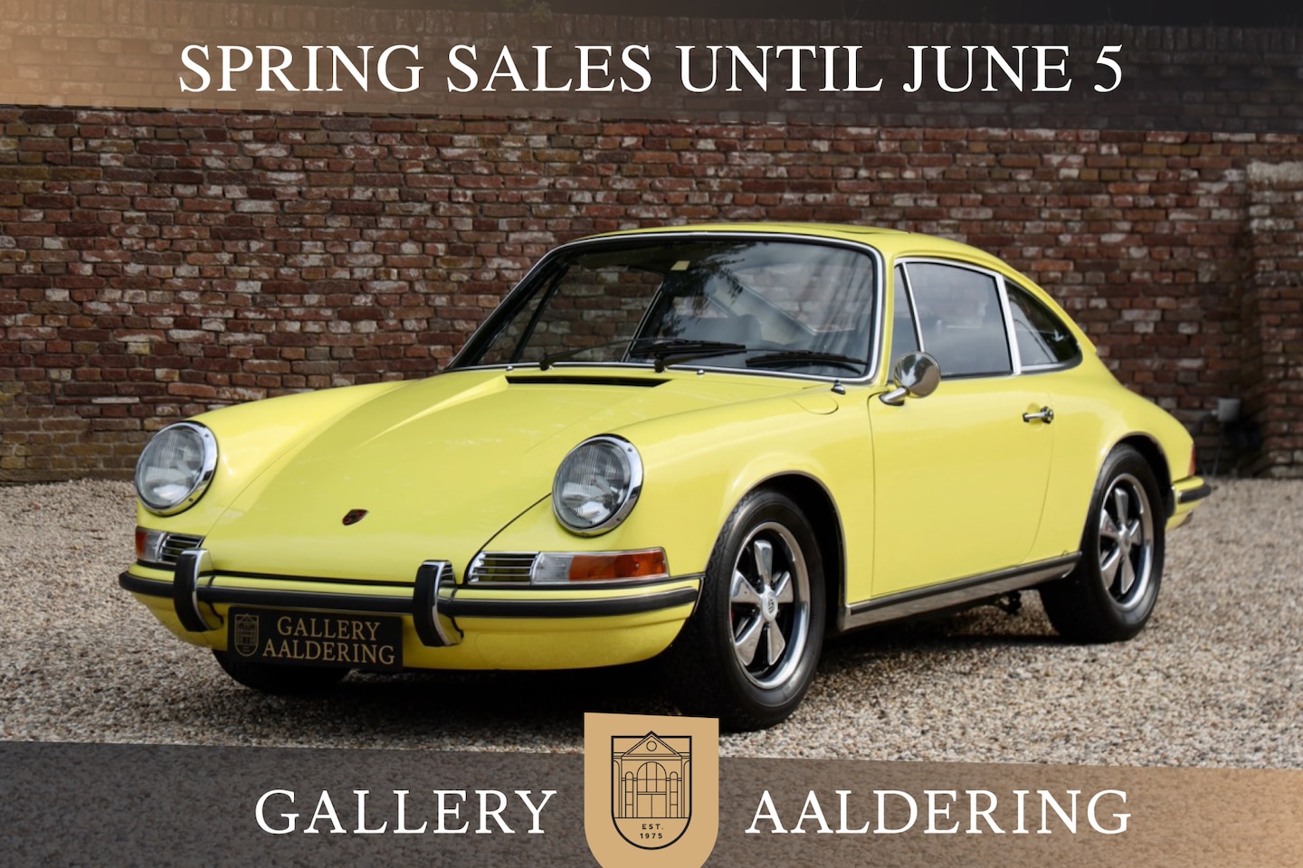Porsche 911 - S Coupe PRICE REDUCTION "Matching Numbers" Fantastic color combination - Light Yellow with - AutoWereld.nl