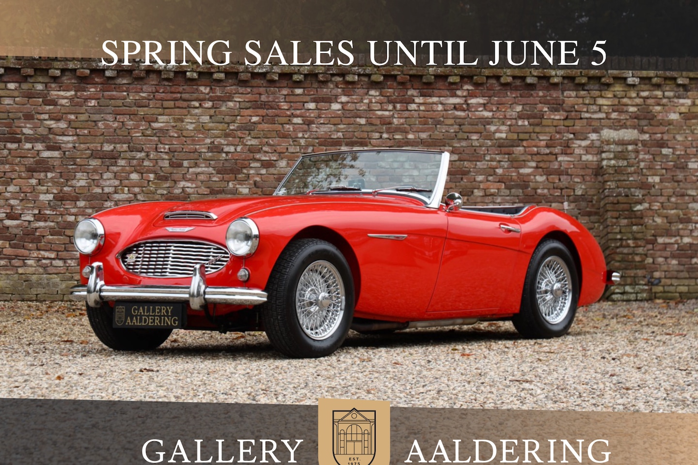 Austin 100-6 - Healey PRICE REDUCTION "A fast tour-special" "A fast tour-special" - Equipped with a BJ8-2 - AutoWereld.nl