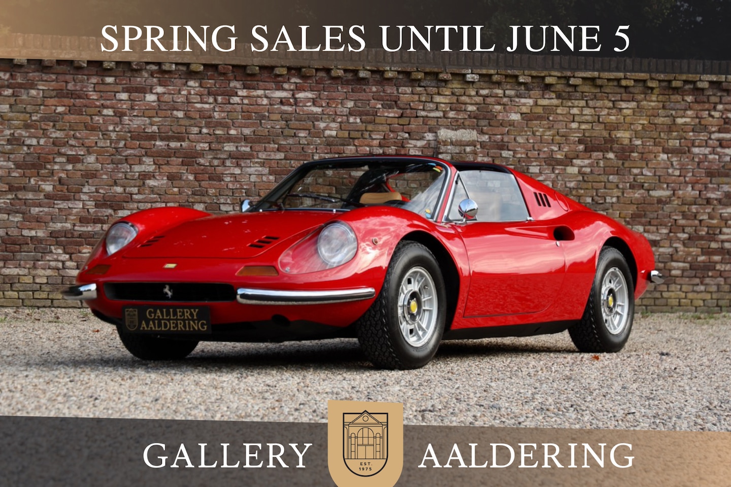 Ferrari 246 - GTS Dino PRICE REDUCTION Built for the European market - Delivered to Auto Becker in Germa - AutoWereld.nl
