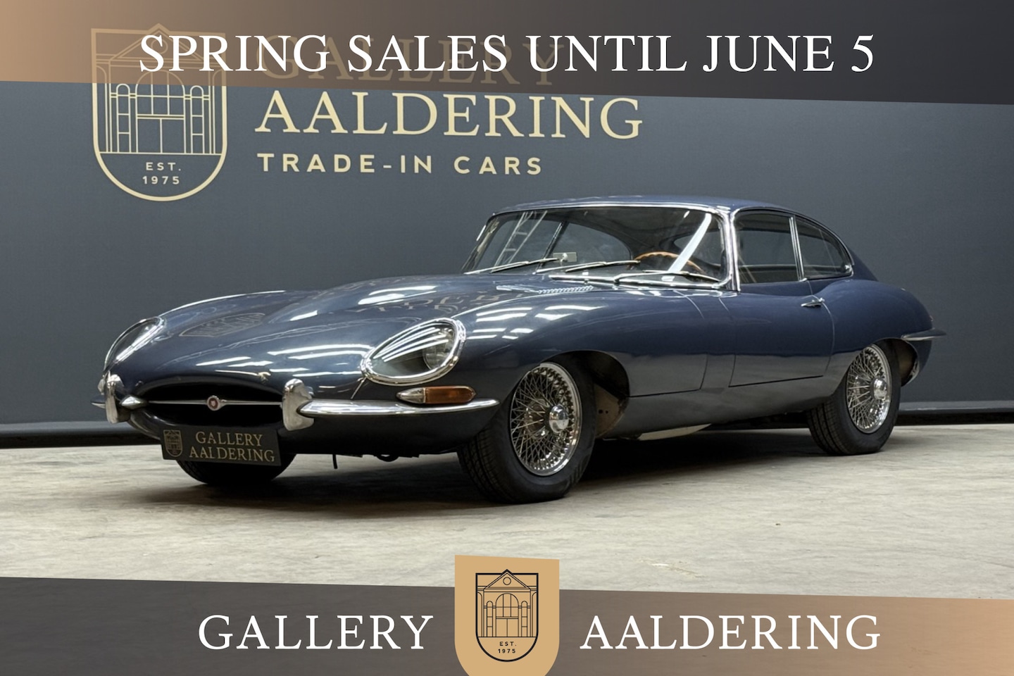 Jaguar E-type - 3.8 Litre Coupe Series 1 PRICE REDUCTION "From the first owner, first paint" TOP original! - AutoWereld.nl