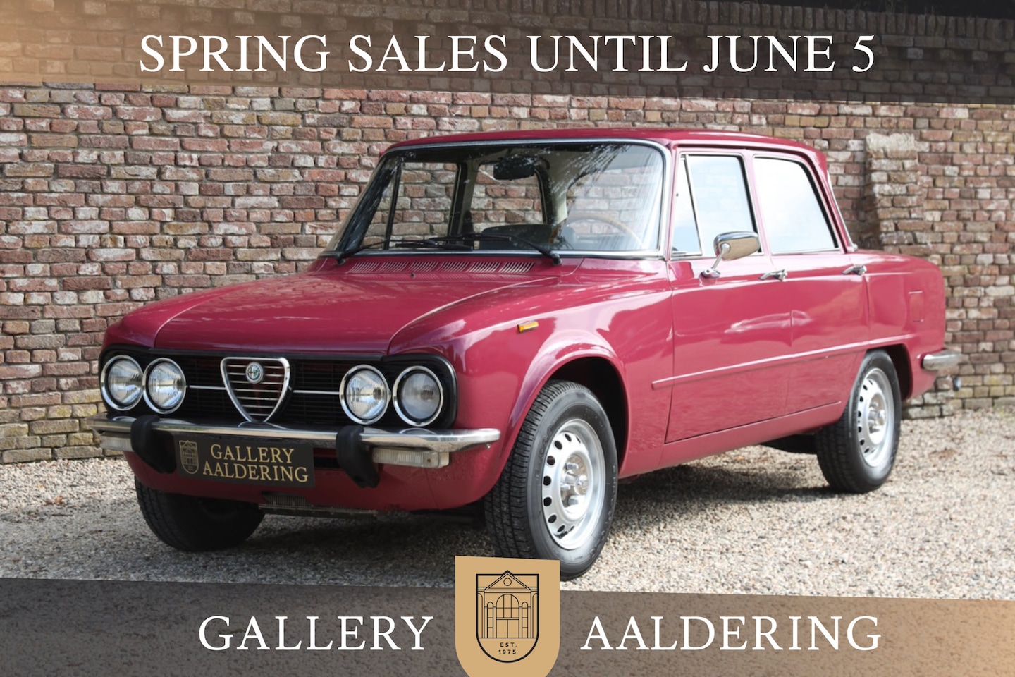 Alfa Romeo Giulia - 1300 Nuova Super PRICE REDUCTION Well-preserved Nuova Super from the Imola area in Italy, - AutoWereld.nl