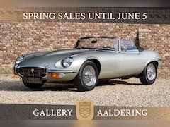 Jaguar E-type - V12 Roadster PRICE REDUCTION "Highly authentic" only 33.000 KM Two owner car , Mostly in t