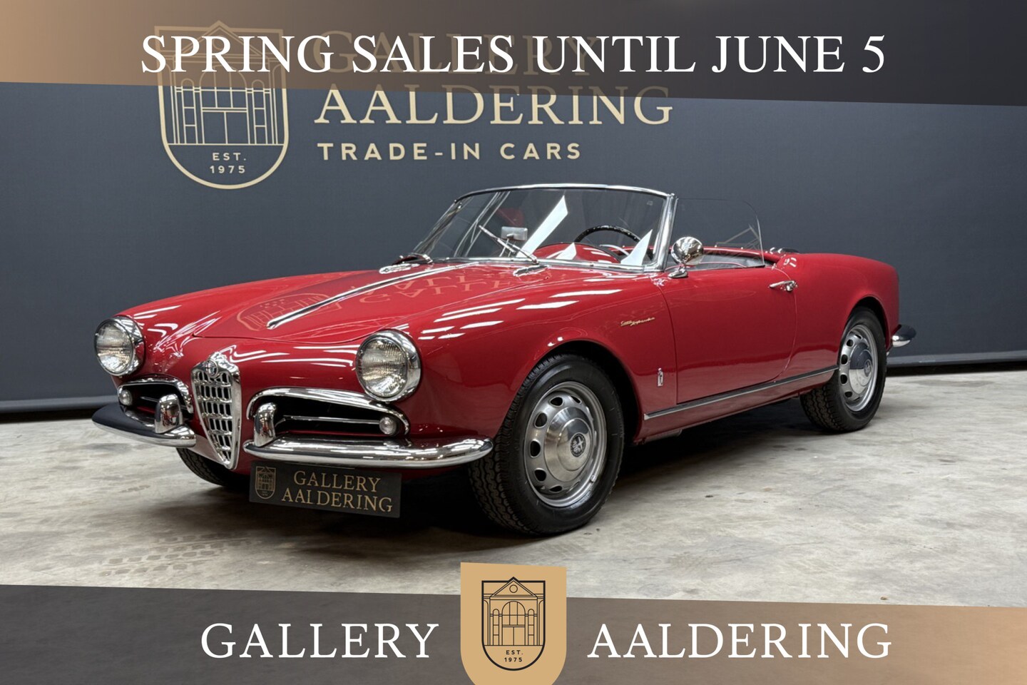 Alfa Romeo Giulietta - Spider Veloce PRICE REDUCTION Restored in the 1990s by an Alfa Romeo connoisseur, Restored - AutoWereld.nl