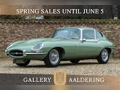 Jaguar E-type - 4.2 Litre Series 1 Coupe PRICE REDUCTION "Willow Green" Nut and bolt restored and rebuilt,