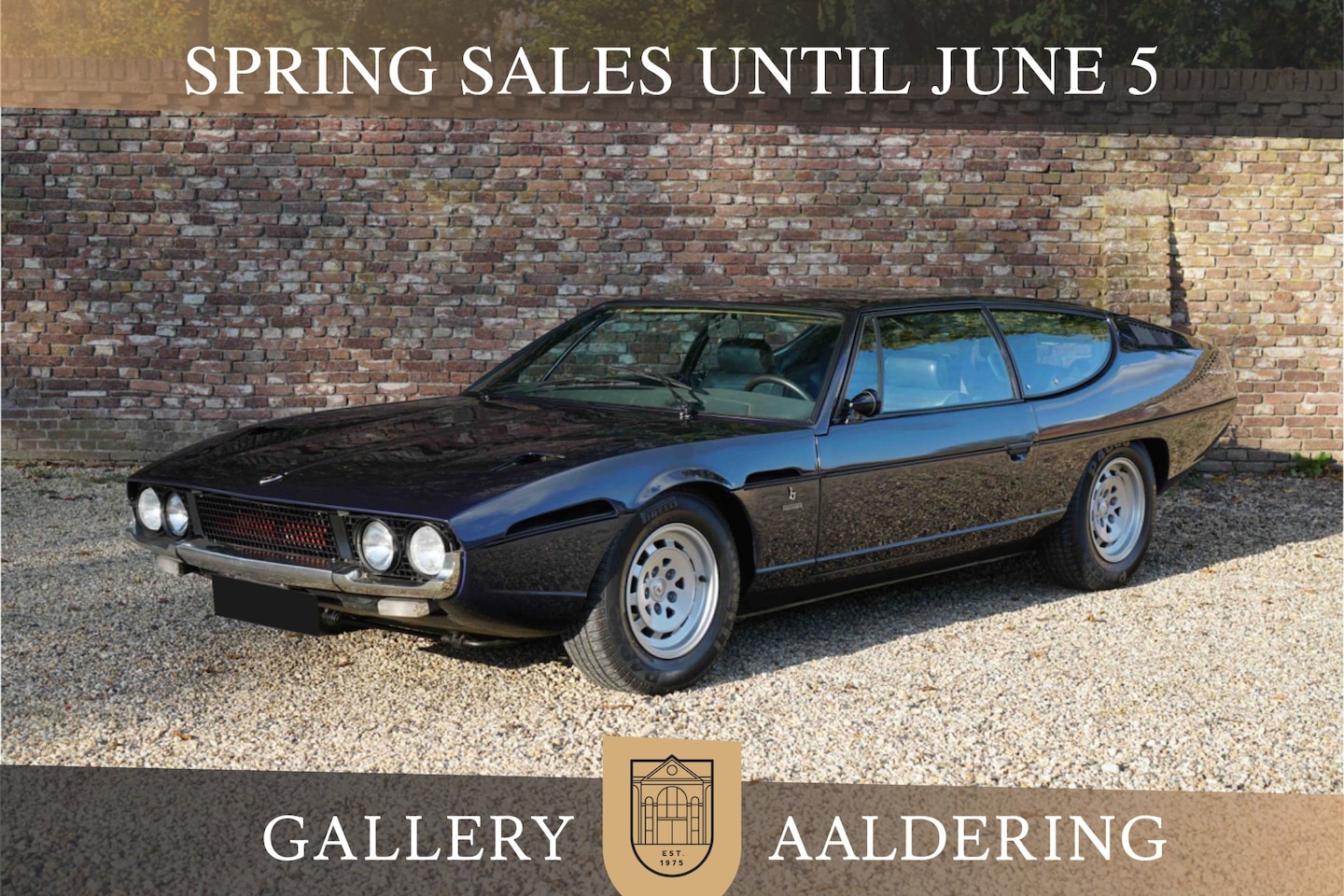 Lamborghini Espada - series 3 PRICE REDUCTION La "4 posti" sportiva, series 3 with AC, the final series Espada, - AutoWereld.nl