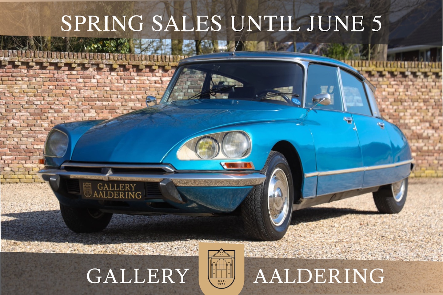 Citroën DS - DS23 Pallas Injection Electronique PRICE REDUCTION "Bleu Delta" Recently reconditioned and - AutoWereld.nl