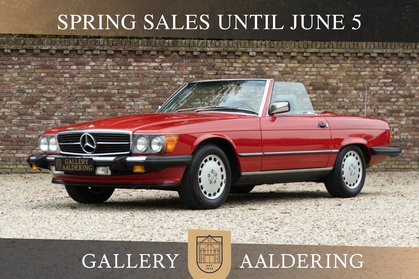 Mercedes-Benz SL-klasse Cabrio - 560 PRICE REDUCTION "Becker Grand Prix" Newly delivered in "The Garden State" New Yersey - - AutoWereld.nl