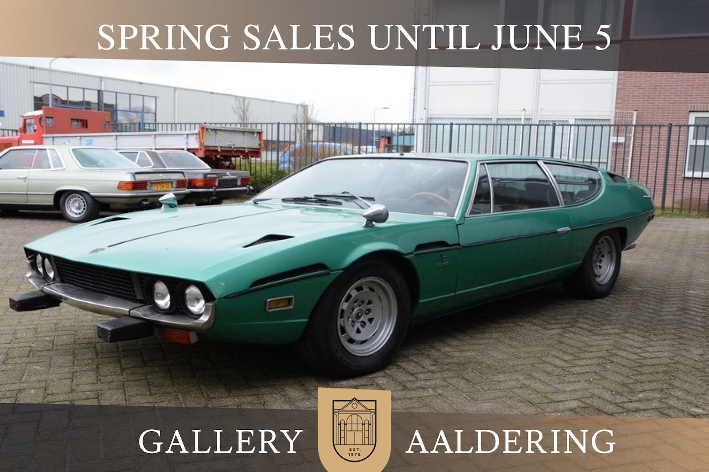 Lamborghini Espada - Series 3 PRICE REDUCTION "Running" project, accompanied by an “Olivier Nameche” report, Ma - AutoWereld.nl