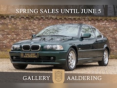 BMW 3-serie Coupé - 323 Ci PRICE REDUCTION Farngrün "25.000 kilometers" Collectible quality condition with ori