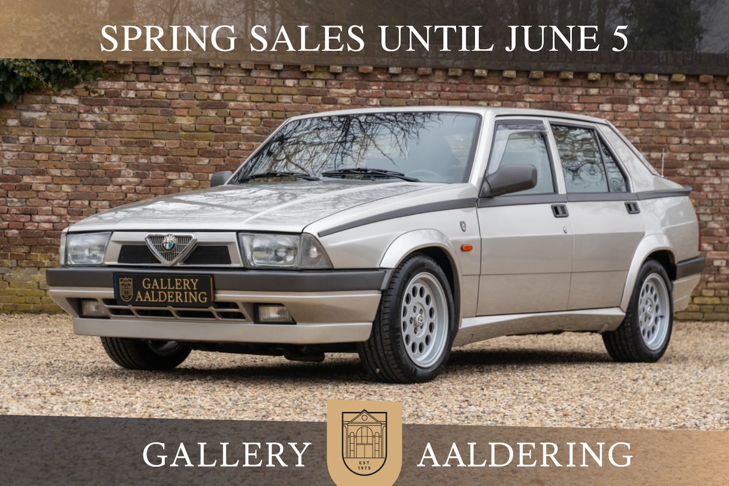 Alfa Romeo 75 - 2.0 Twin Spark PRICE REDUCTION "In collectible condition" Livery in "Bianco Argento" with - AutoWereld.nl