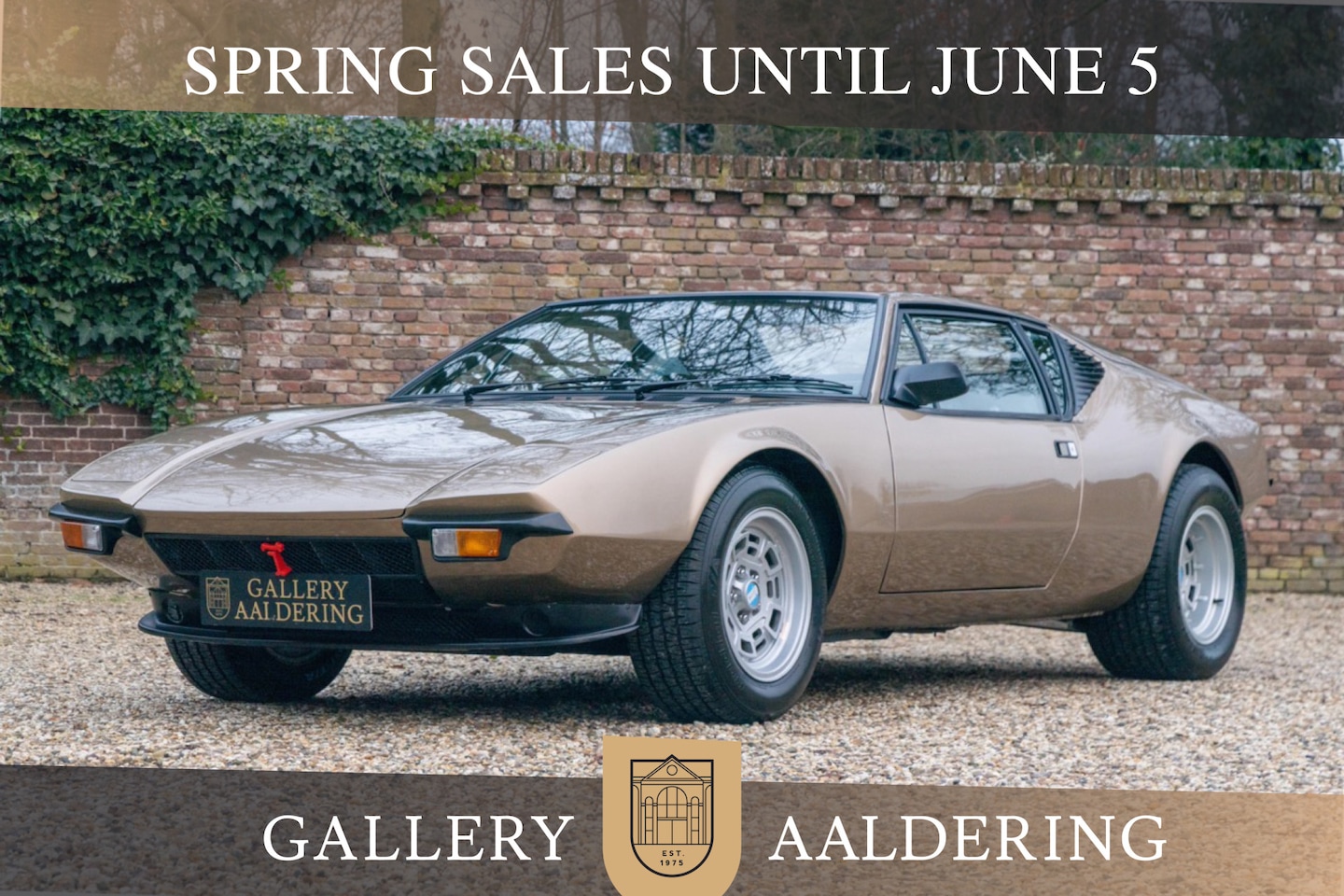 De Tomaso Pantera - GTS PRICE REDUCTION Rare Factory Sunroof!! "Restored to factory specifications" "Restored - AutoWereld.nl