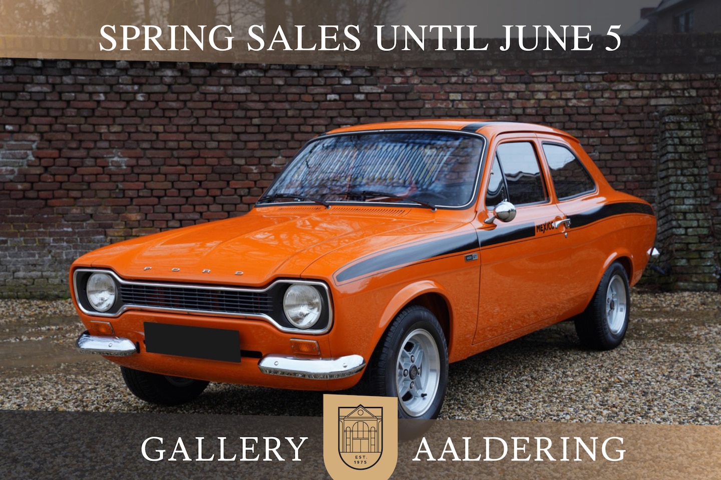 Ford Escort - RS Mexico 1600 GT Mk1 PRICE REDUCTION Delivered new in Switzerland, A "bare-metal" restora - AutoWereld.nl