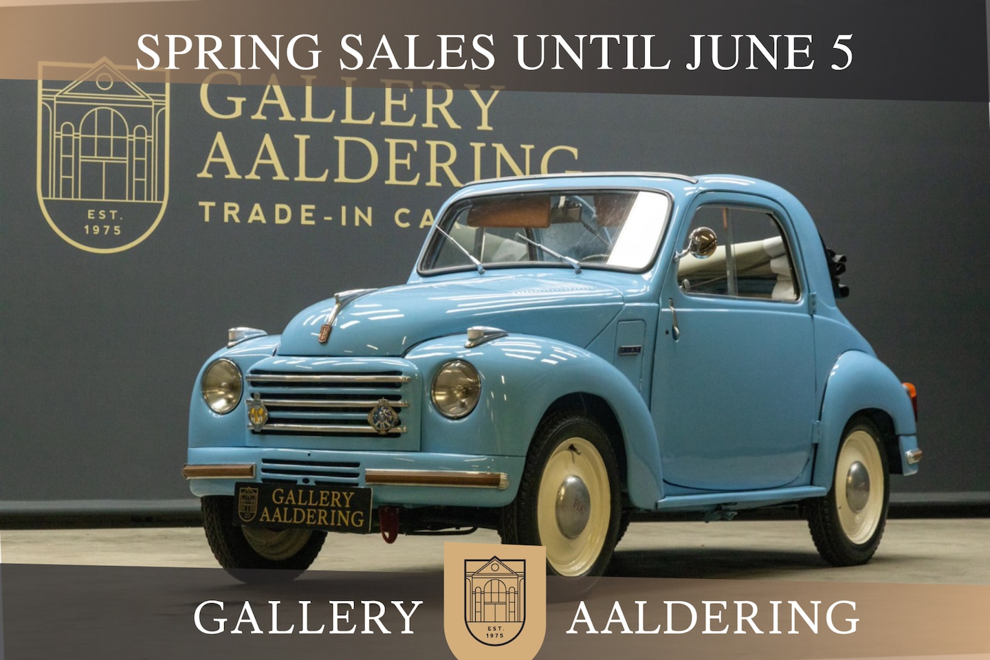 Fiat 500 C - Topolino PRICE REDUCTION "The convertible C" A modest restoration in which the bodywork ha - AutoWereld.nl