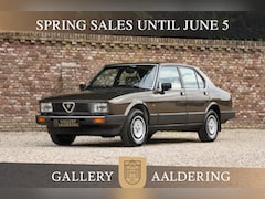 Alfa Romeo Alfetta - 2.0 PRICE REDUCTION "51.000 kilometers" "Last year production model" for the European mark