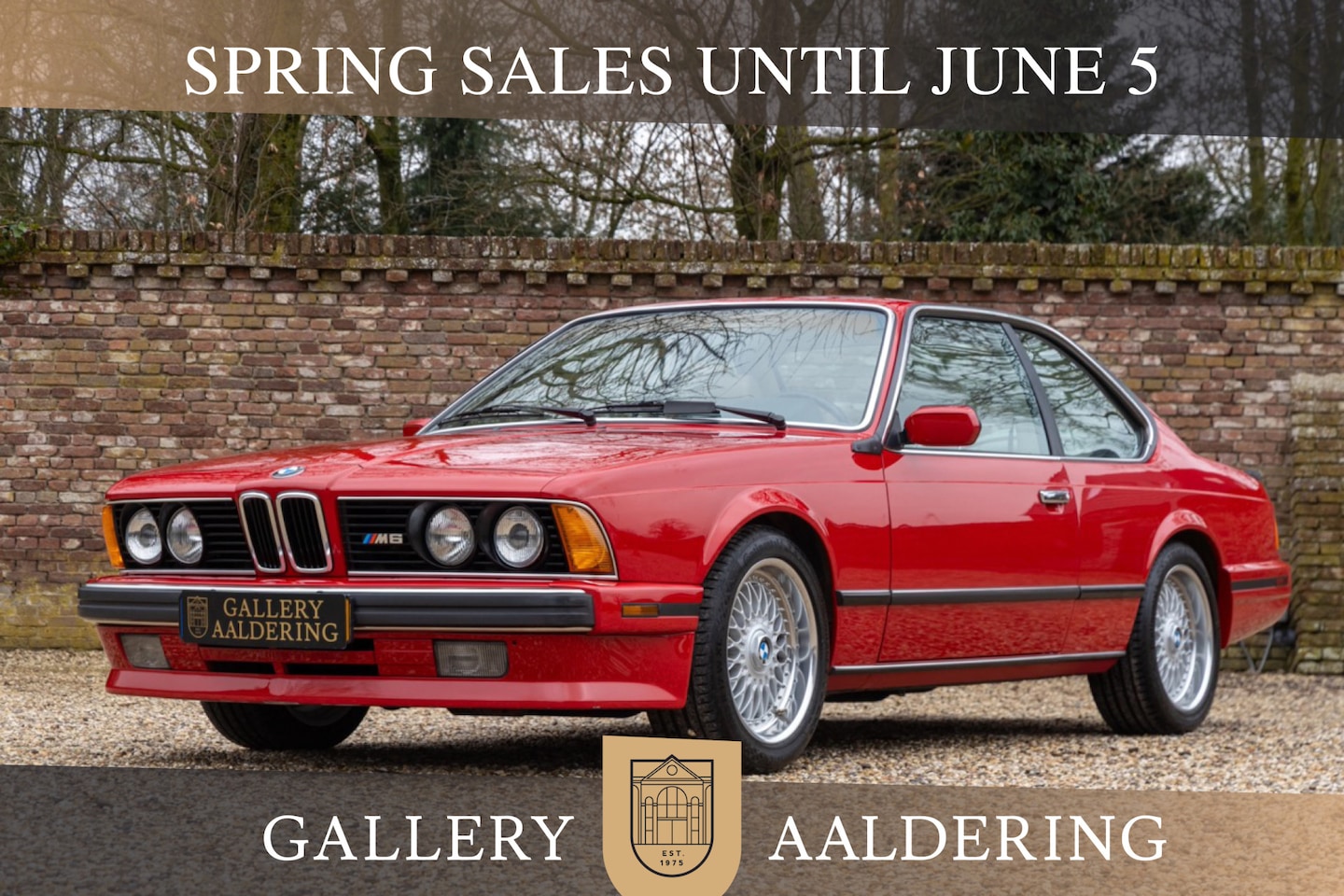 BMW M6 - PRICE REDUCTION "Finest E24 series" Completely renovated last year - down to the last deta - AutoWereld.nl