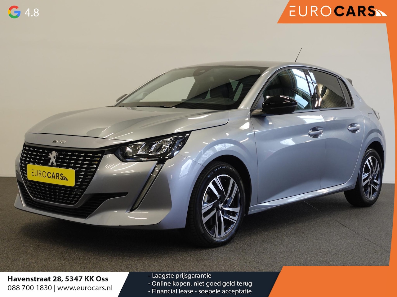 Peugeot 208 - 1.2 PureTech 100pk Automaat Allure Pack Navigatie Apple Carplay/Android Auto Camera Parkee - AutoWereld.nl