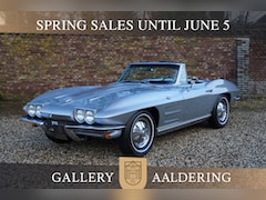 Corvette C2 - Sting Ray Convertible PRICE REDUCTION "Black plate Corvette" with black license plates - S