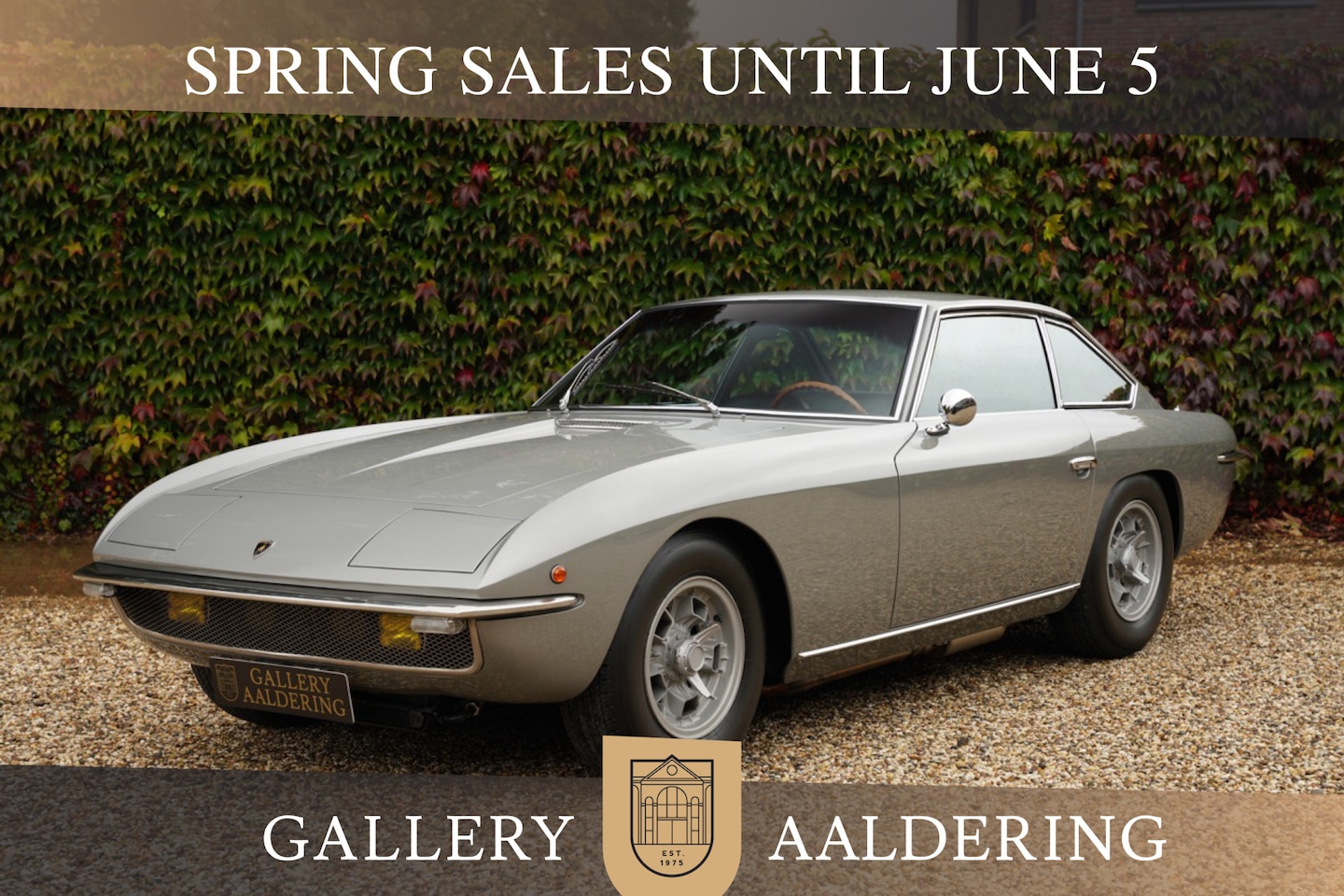 Lamborghini 400 GT - Islero PRICE REDUCTION "Recent no expense spared maintenance" Painstaking restoration betw - AutoWereld.nl