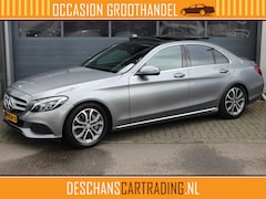 Mercedes-Benz C-klasse - 350 e Lease Edition Dealer onderh. Panoramadak, Burmester audio, Leder