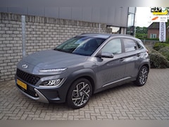 Hyundai Kona - 1.6 GDI HEV Premium Autom Leder Stoel/Stuurverw Navi Camera Head-Up Adaptieve Cruise Clima