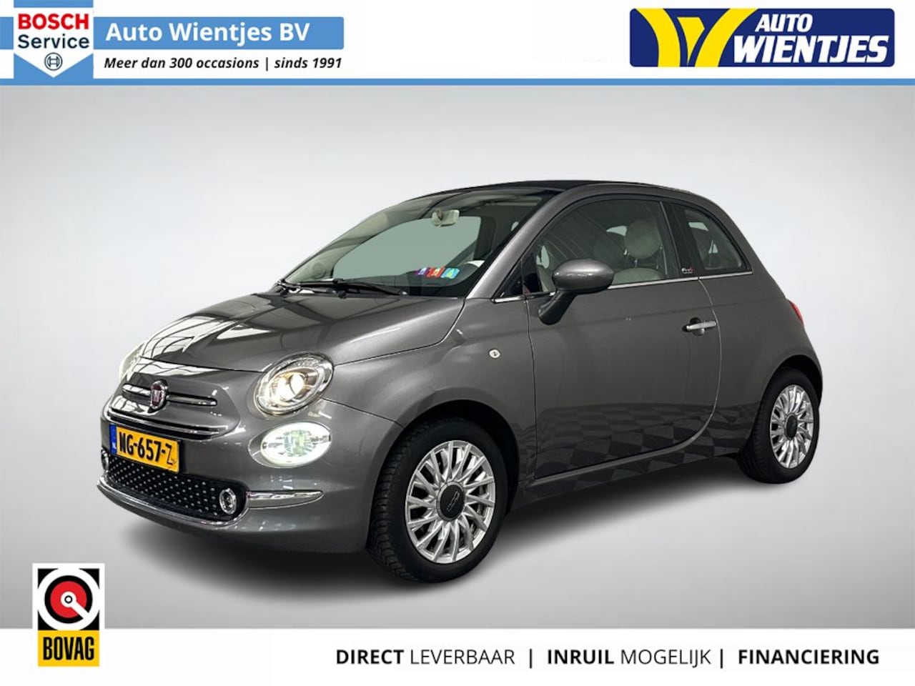 Fiat 500 C - 0.9 TwinAir | Lounge | Airco | Navi - AutoWereld.nl