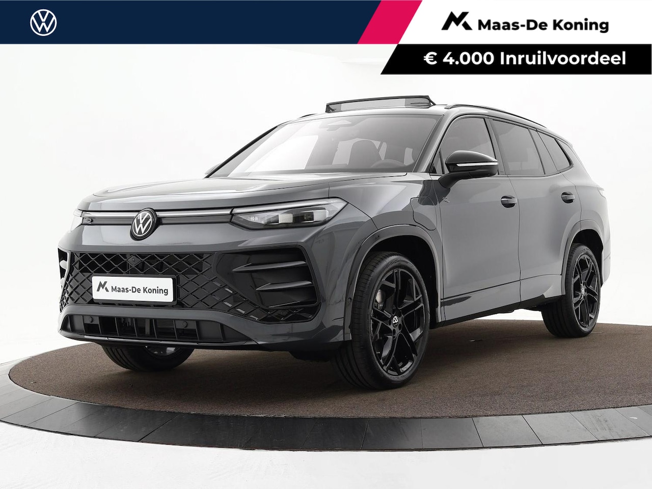 Volkswagen Tayron - R-Line Edition 1.5 eHybrid 204 PK 6 versn. DSG · Black Style Pakket · Panoramaschuif-kante - AutoWereld.nl