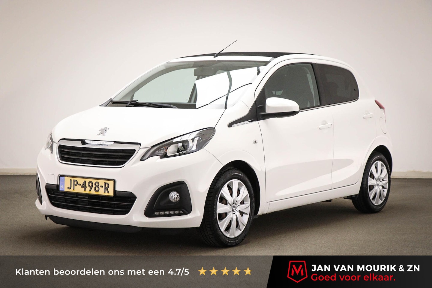 Peugeot 108 - 1.0 e-VTi Active TOP! | PREMIUM PACK | AIRCO | BLUETOOTH | MISTLAMPEN | VOUWDAK - AutoWereld.nl