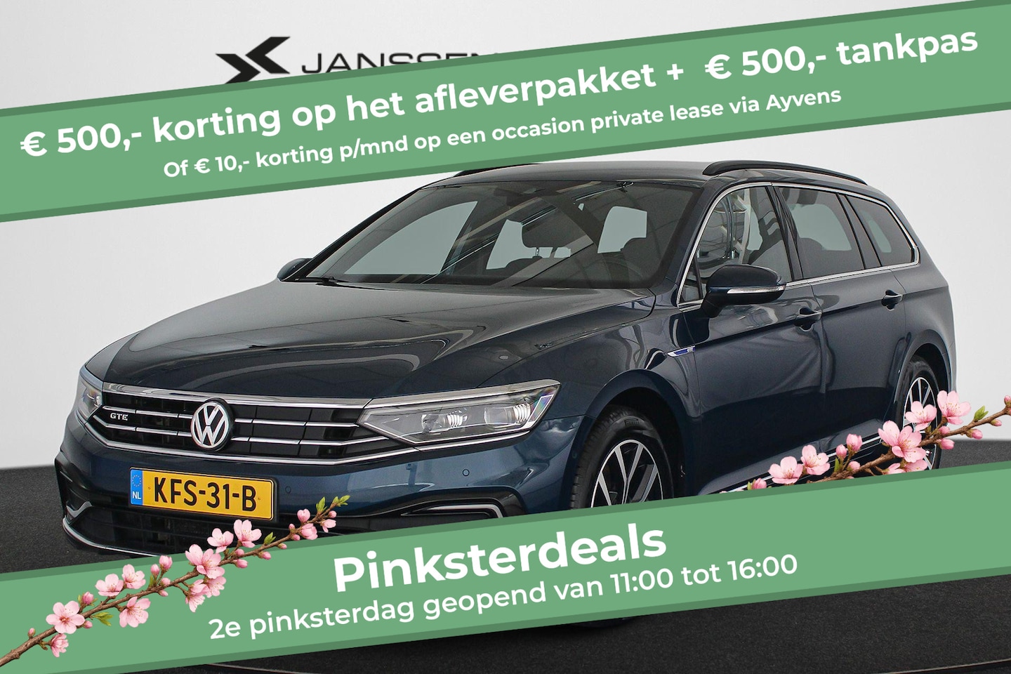 Volkswagen Passat Variant - 1.4 TSI PHEV GTE Trekhaak Dynaudio Apple CarPlay Virtual Achteruitrijcamera - AutoWereld.nl