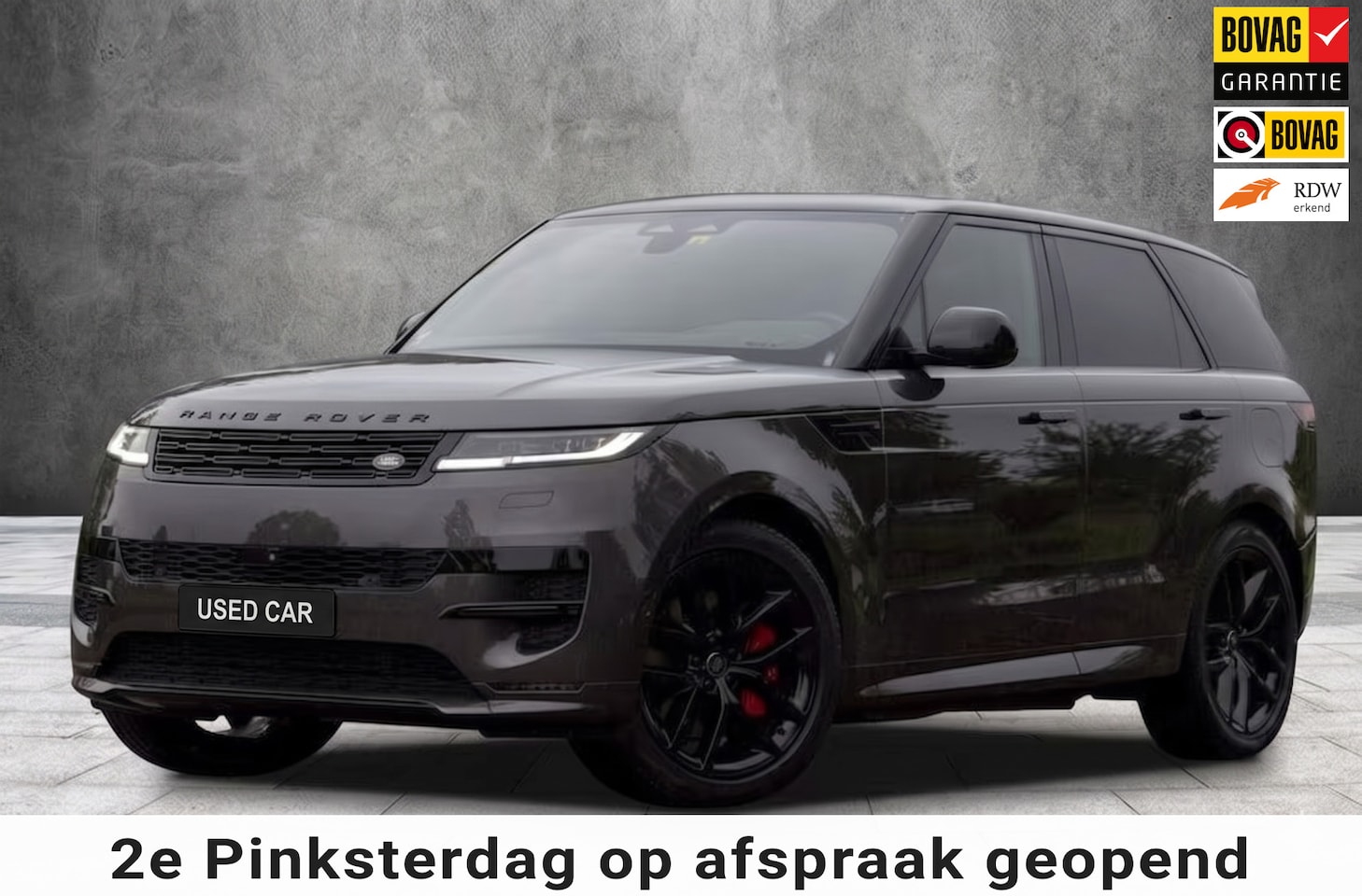 Land Rover Range Rover Sport - 3.0 P510e Autobiography PHEV |Black Pack|22" Inch|PANO|Charente Grey|Appr. gar. t/m 12-202 - AutoWereld.nl