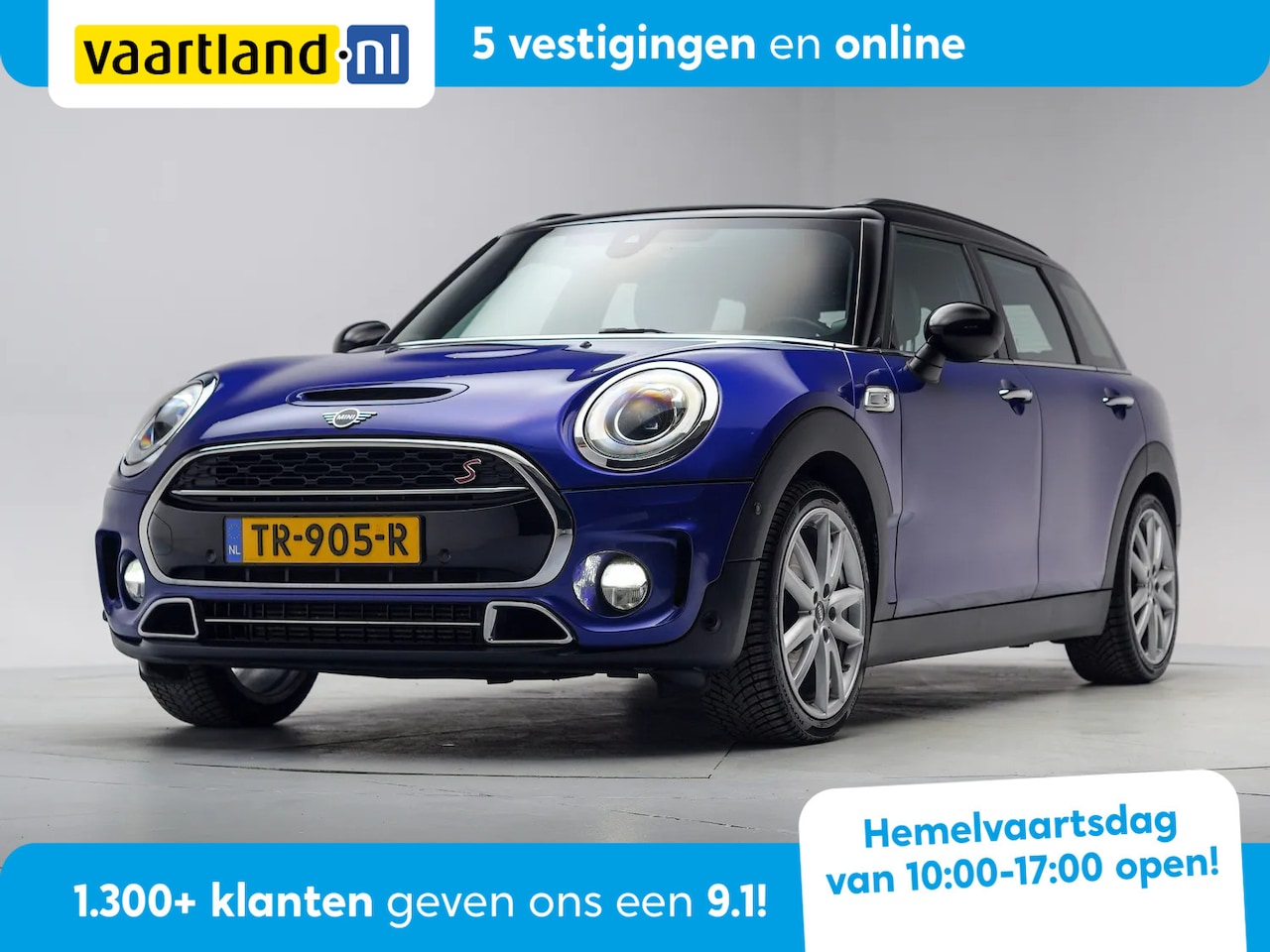 MINI Clubman - 2.0 Cooper S Aut. [ Leder Harman/Kardon HUD Navi prof. Camera ] - AutoWereld.nl
