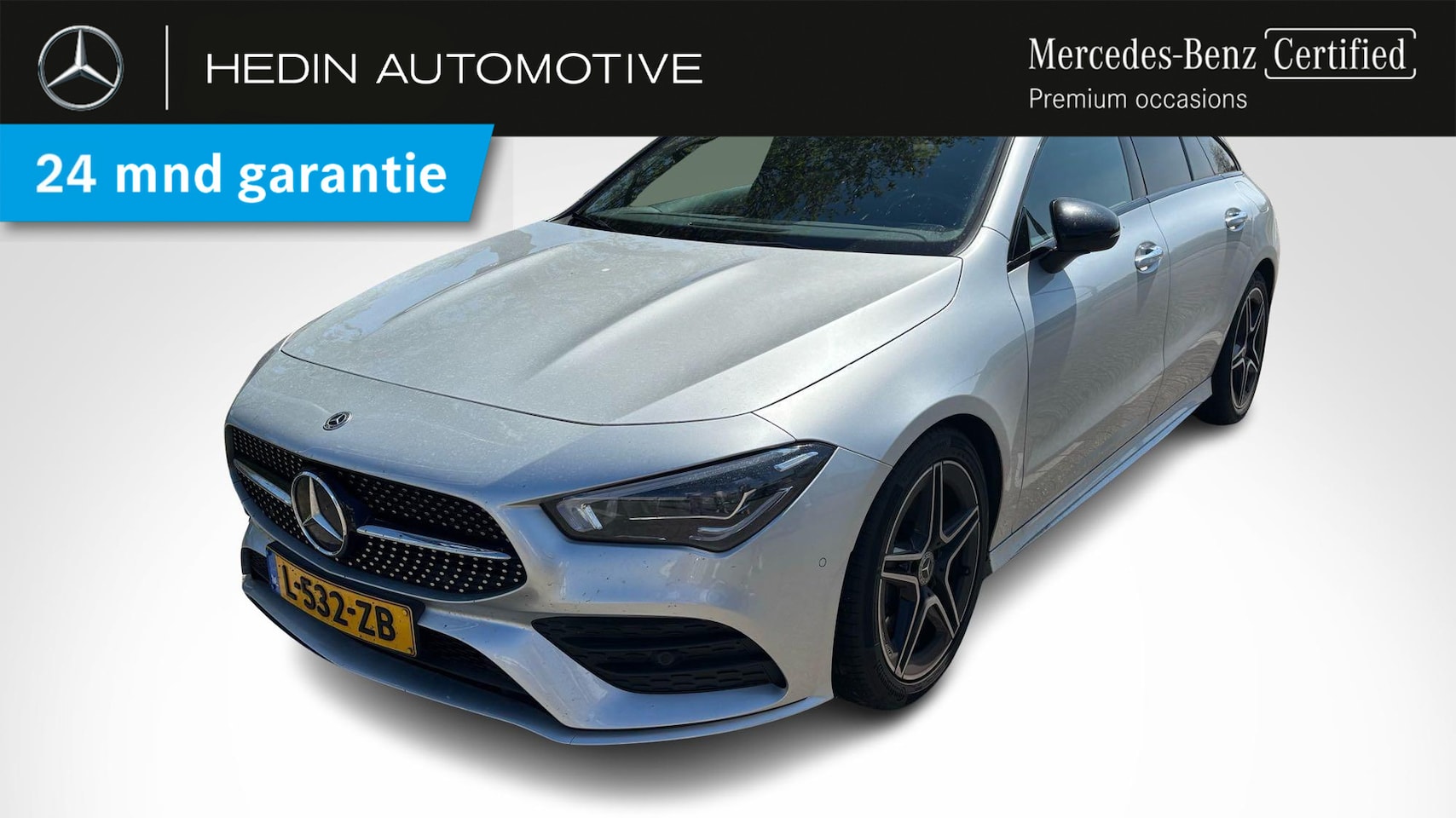 Mercedes-Benz CLA-klasse Shooting Brake - CLA 200 Automaat Business Solution AMG | Premium Plus Pakket | Nightpakket | Panoramadak | - AutoWereld.nl