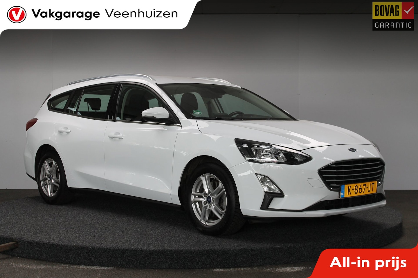 Ford Focus Wagon - 1.5 EcoBlue Trend Edition Business|Rijklaar prijs|Elek. Trekhaak|Camera|Carplay|Navi| - AutoWereld.nl