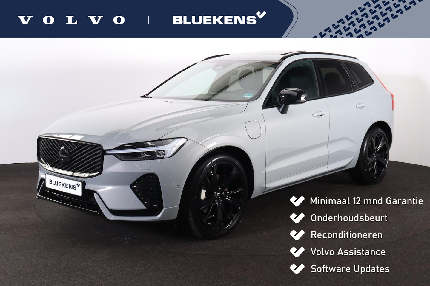 Volvo XC60 - T8 Recharge AWD Plus Black Edition - Luchtvering - Panorama/schuifdak - IntelliSafe Assist - AutoWereld.nl