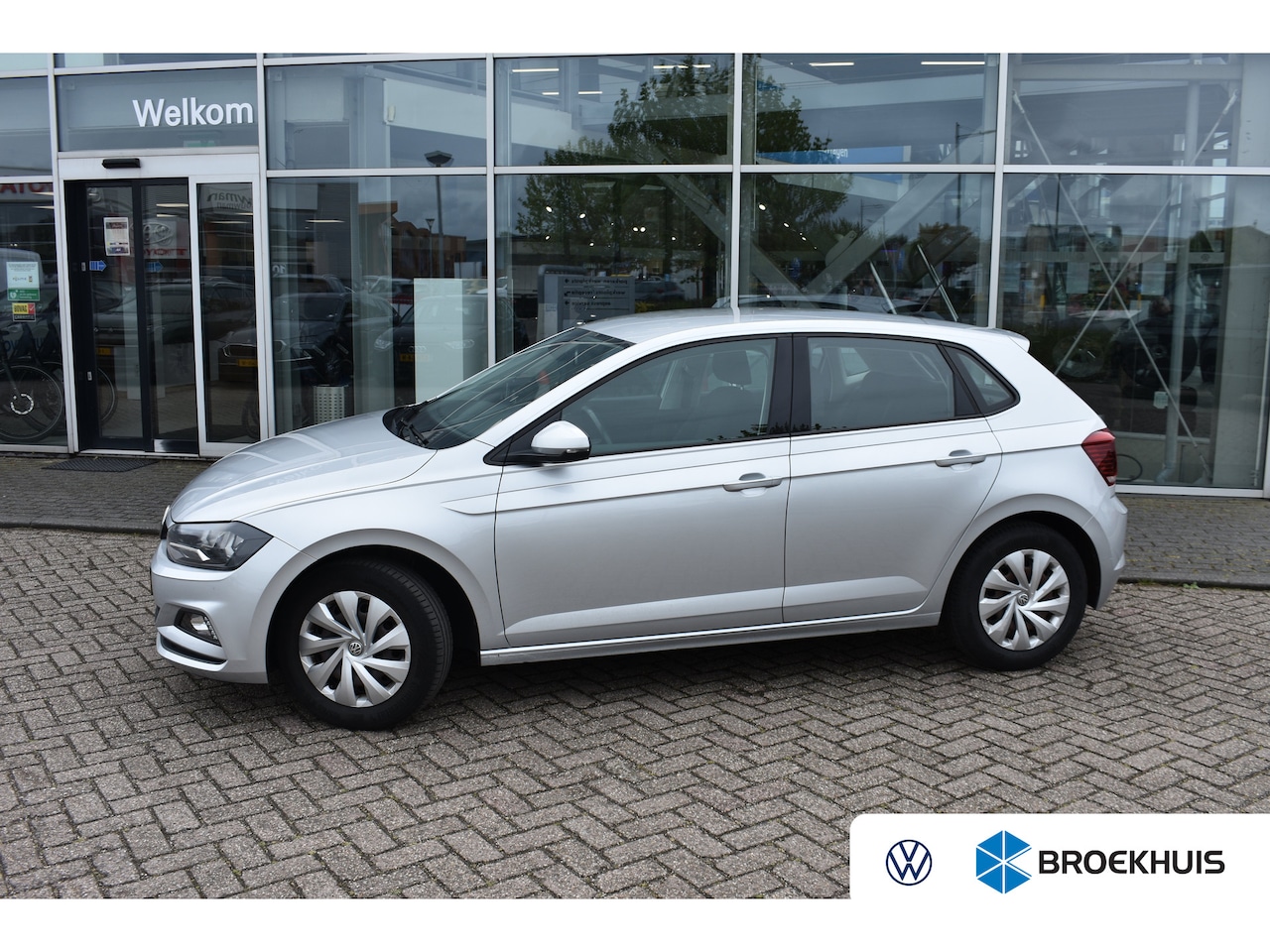 Volkswagen Polo - 1.0 TSI 95PK Comfortline | TREKHAAK | AIRCO | NAVI BY APP | ADAPT. CRUISE | ELEKTR. PAKKET - AutoWereld.nl