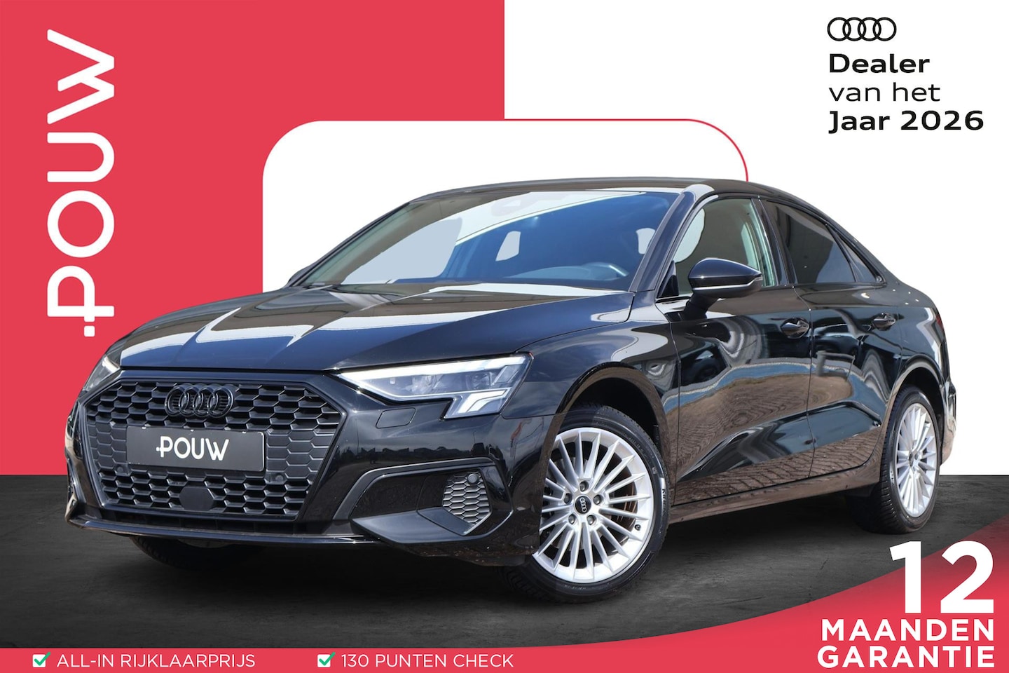 Audi A3 Limousine - 30 TFSI 110pk Advanced Edition | Navi | Adaptief Cruise | Apple/Android carplay | PDC - AutoWereld.nl